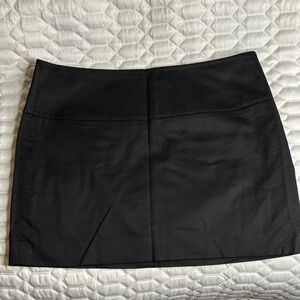 Express Black Mini Skirt